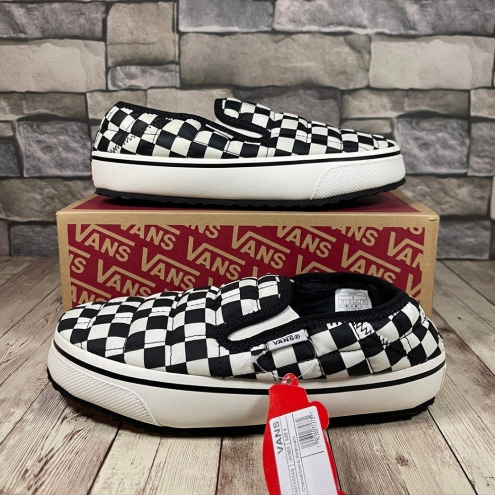 Vans Marshmellow Cheakerboard Slippers